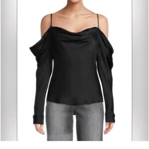 L’Agence Zion Cold Shoulder Top- Sz Medium